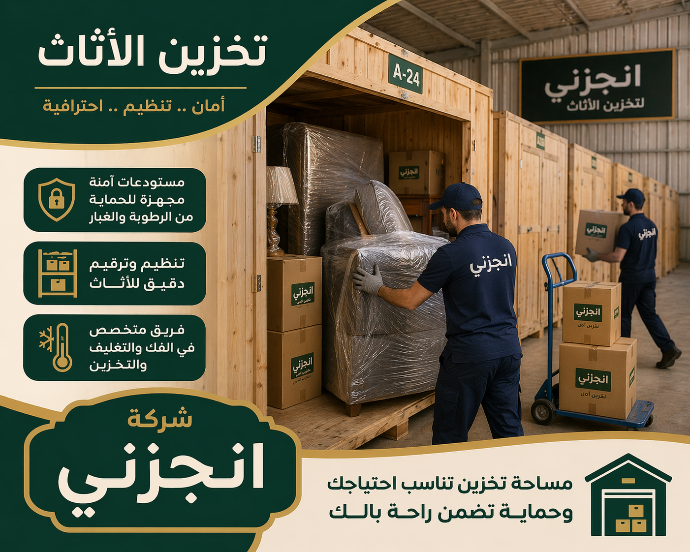 تخزين الاثاث